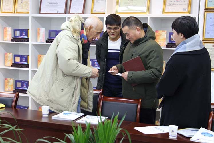 Italy Customer Visiting